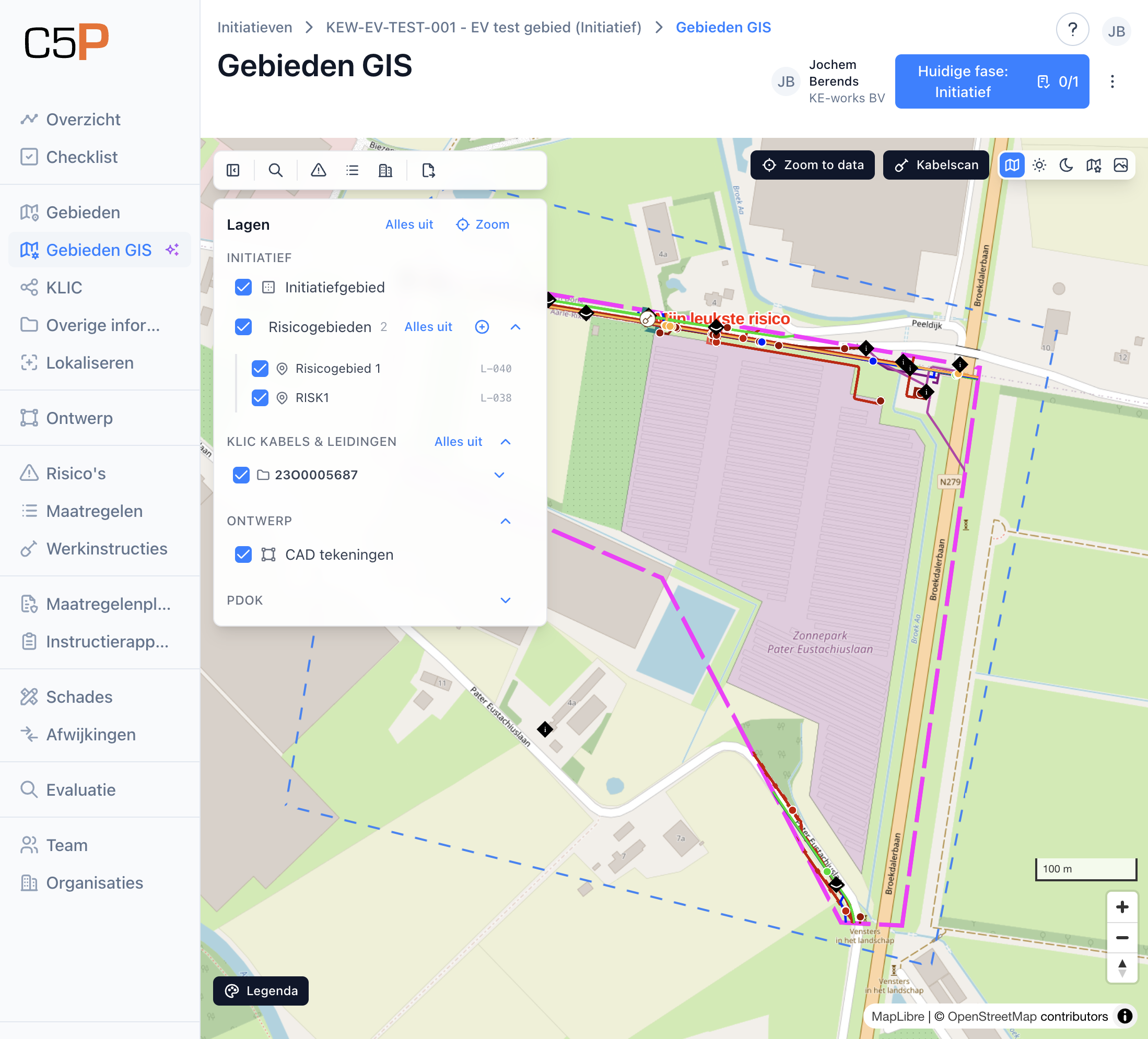 Gebieden GIS overzicht